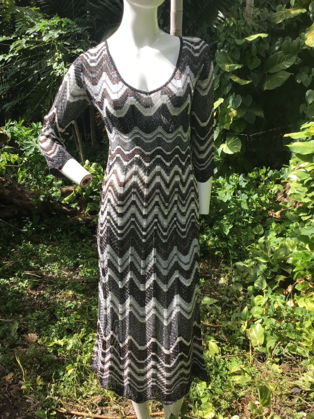 Vintage Missoni Designer Dress 1990s